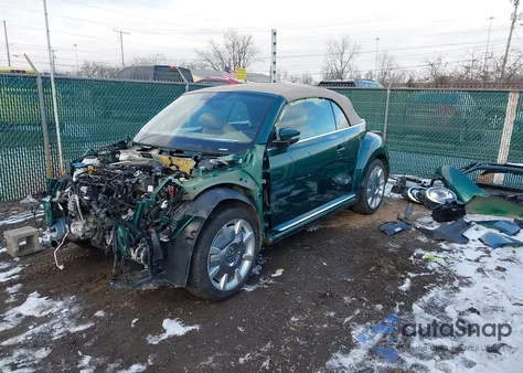 2018 Volkswagen Beetle 2.0T Coast/2.0T S/2.0T Se из США, поврежденный, VIN 3VW5DAATXJM506147